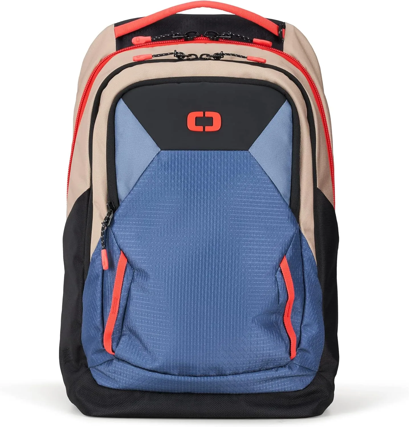OGIO Axle Pro Backpack, Tan/Blue/Red, 22 Liter
