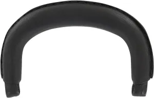 Ohio Travel Bag Case Handle, 4-1/2 Inch, Black, Leather, L-1639-BLK