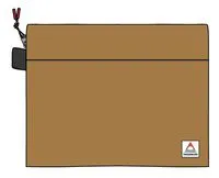 On-The-Go Recycled Laptop Sleeve - Golden Brown