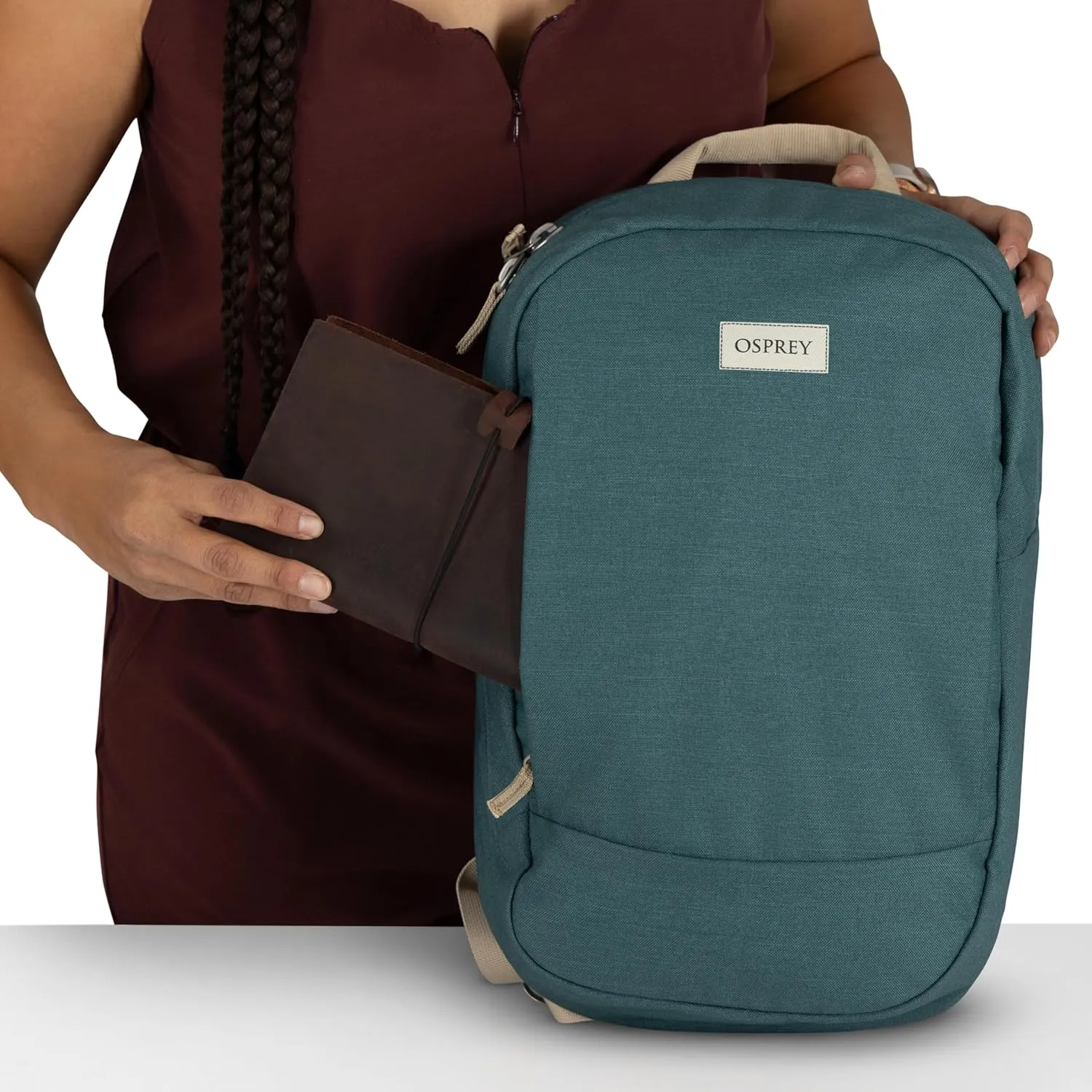 Osprey Arcane Small Day Commuter Backpack, Cascade Blue