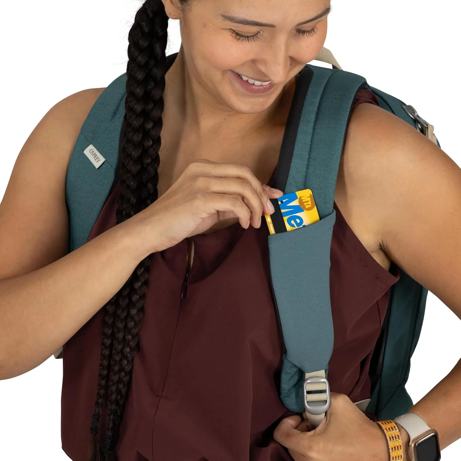Osprey Arcane Small Day Commuter Backpack, Cascade Blue