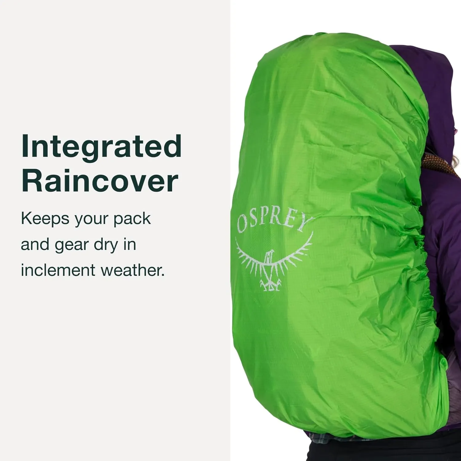 Osprey Aura AG 50L Women's Backpacking Backpack, Enchantment Purple, WXS/S
