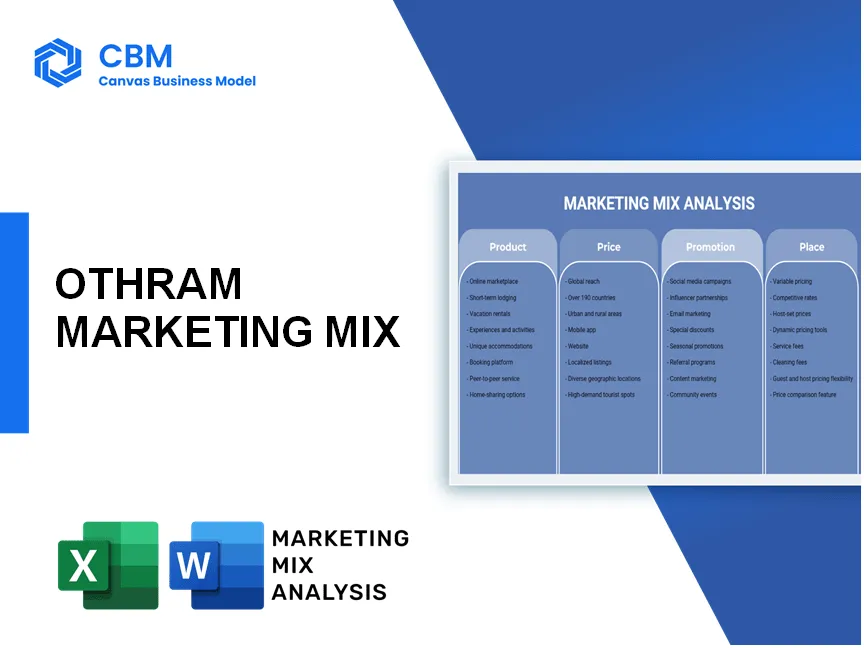 OTHRAM MARKETING MIX