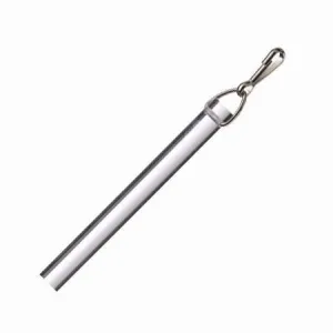 Paris Texas Hardware 1 Inch Portfolio 36 Inch Clear Drapery Wand