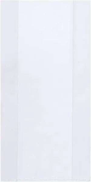 Partners Brand PB4285 8-Inch W x 12-Inch L x 4-Inch D Gusseted Die Cut Poly Bag, 2.0 Mil, 1000/Carton