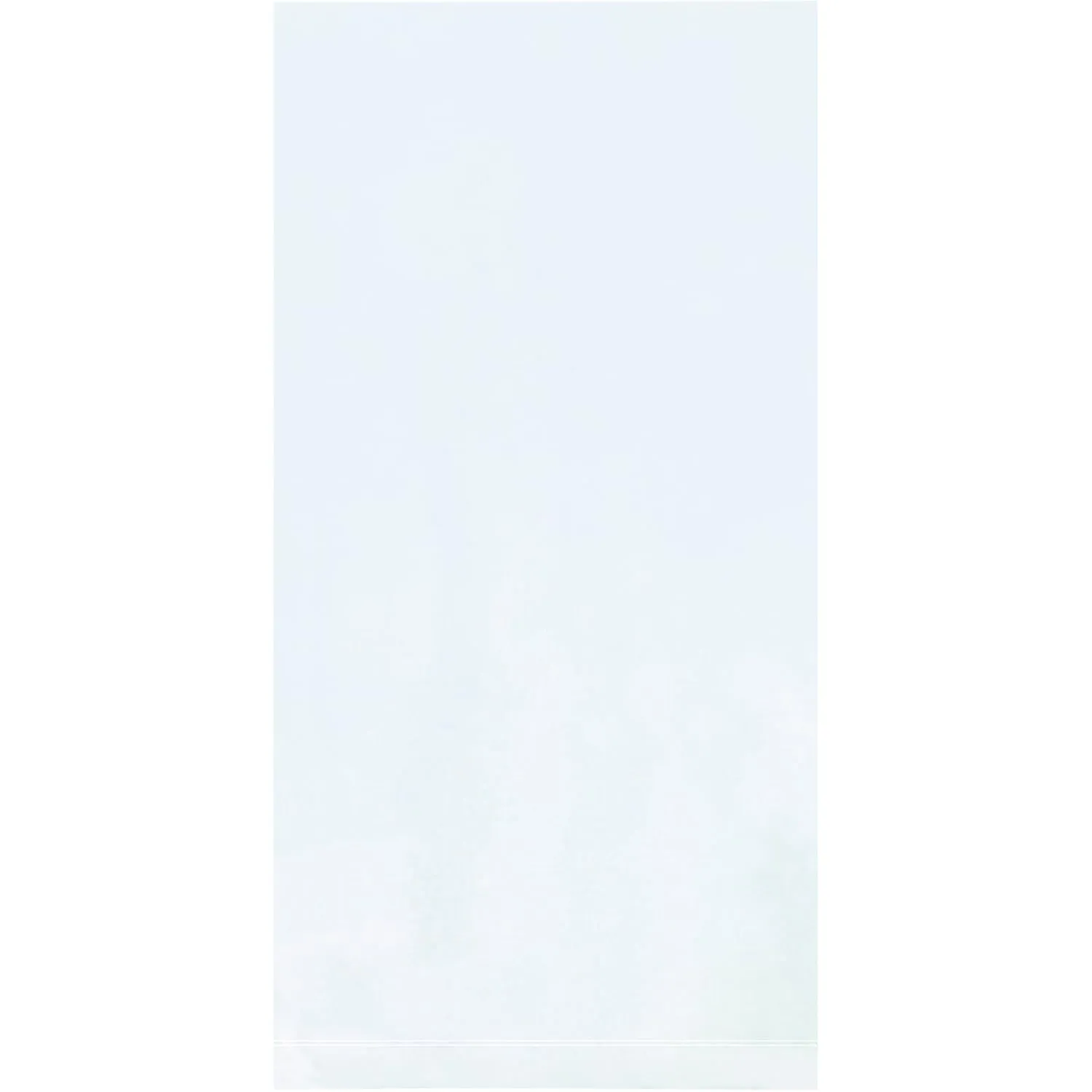 Partners Brand PPB2275 Flat Poly Bags, 1 mil, 7" x 10", Clear (Pack of 1000)
