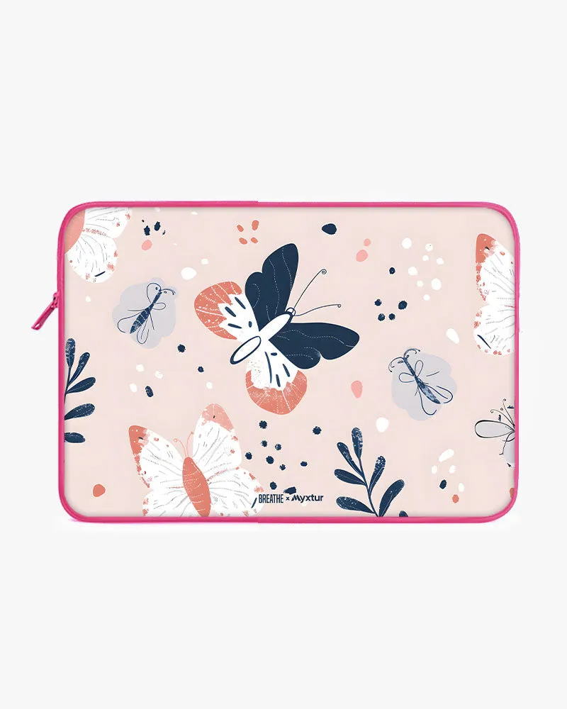 Pastel Flutter [BREATHE] MacBook / Laptop Sleeve