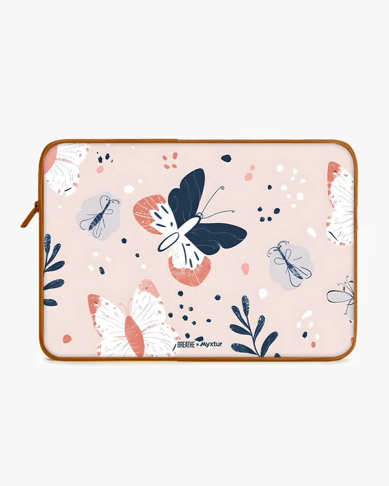 Pastel Flutter [BREATHE] MacBook / Laptop Sleeve