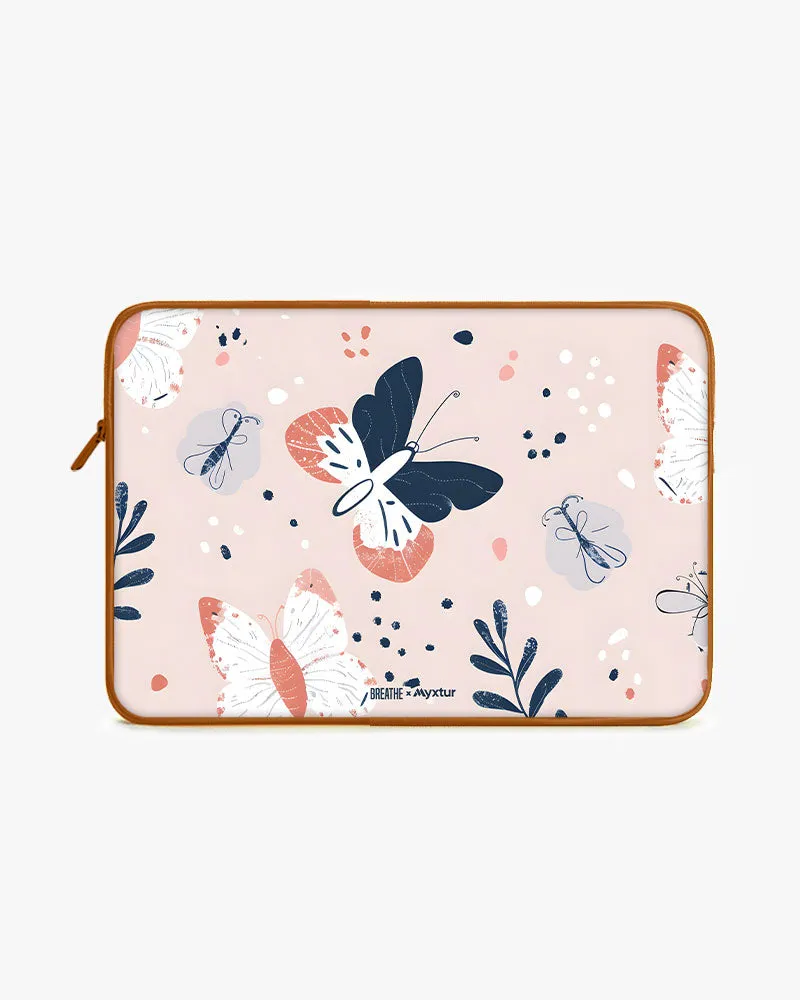 Pastel Flutter [BREATHE] MacBook / Laptop Sleeve