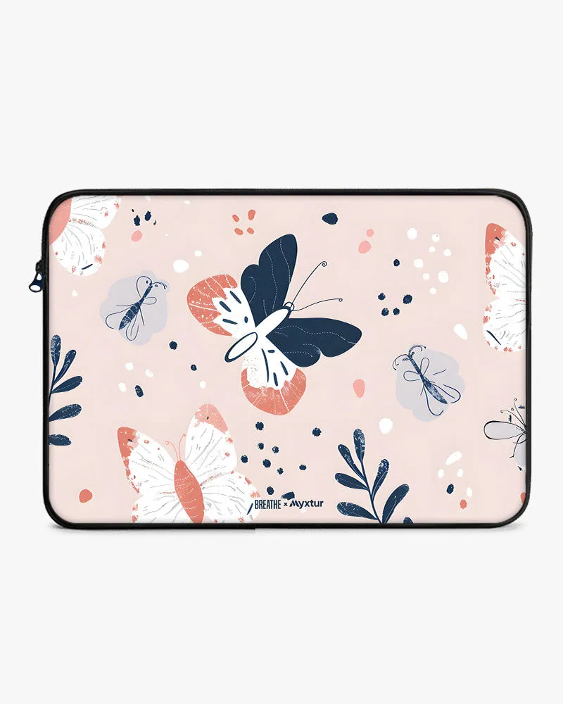 Pastel Flutter [BREATHE] MacBook / Laptop Sleeve
