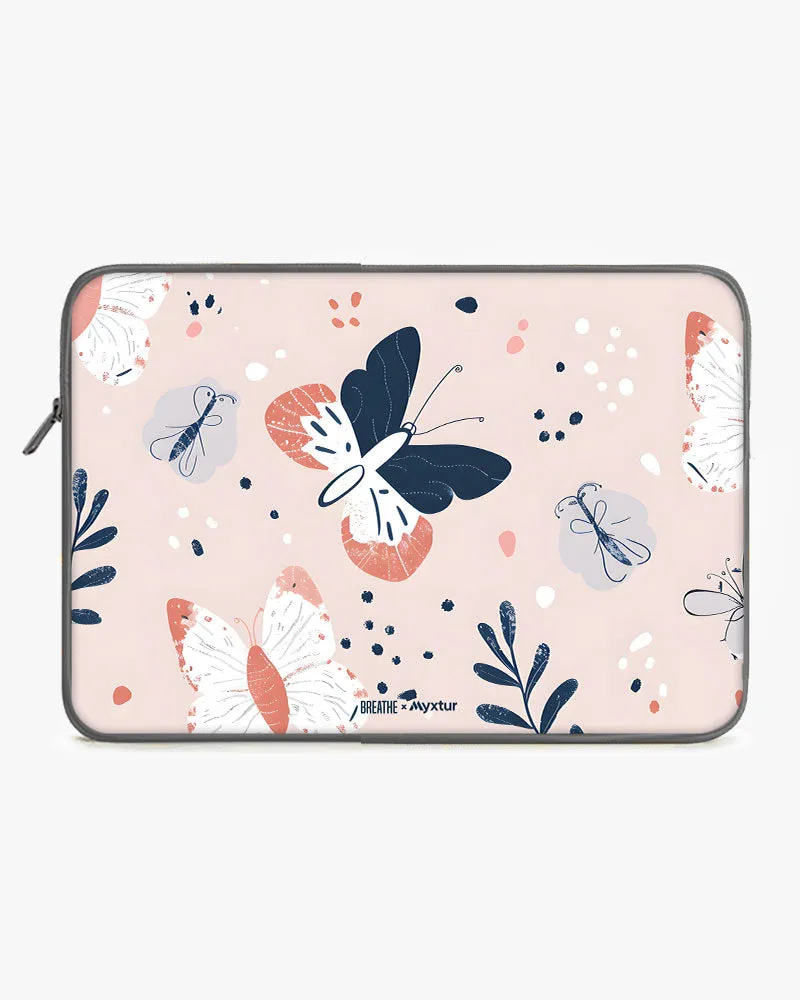 Pastel Flutter [BREATHE] MacBook / Laptop Sleeve