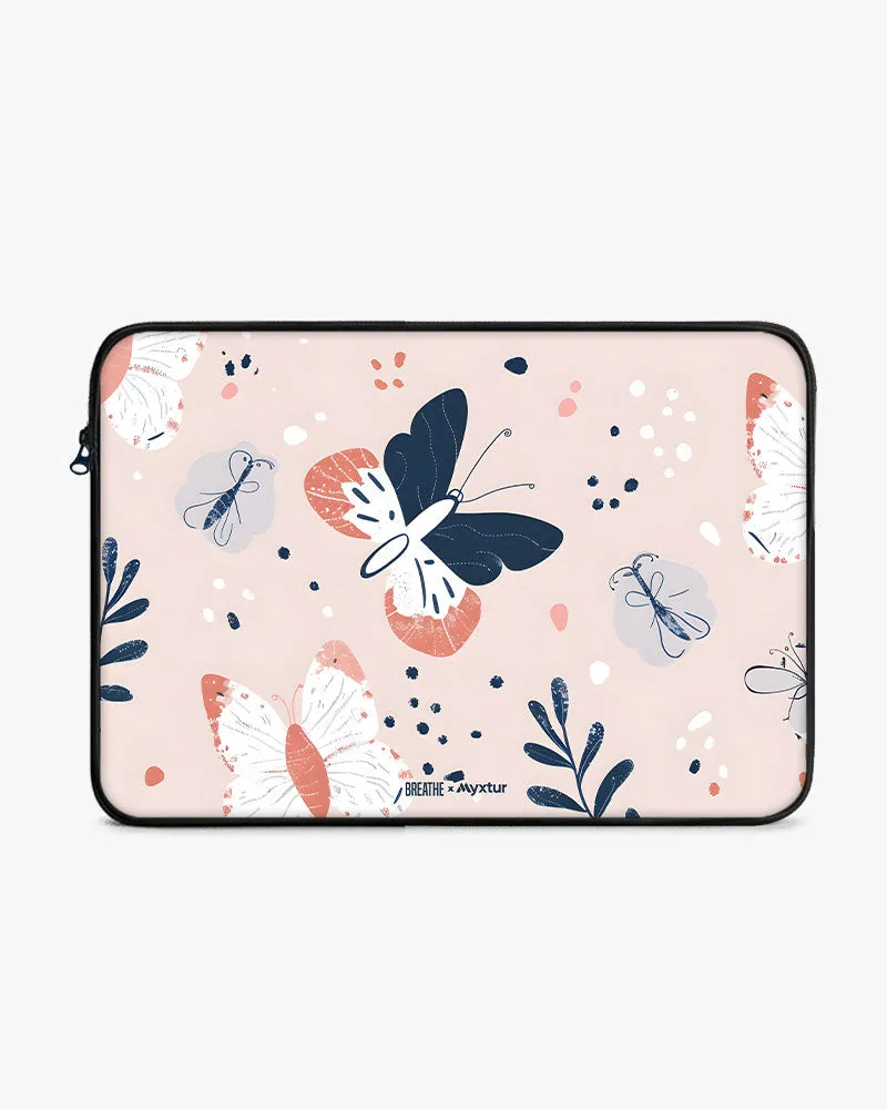 Pastel Flutter [BREATHE] MacBook / Laptop Sleeve