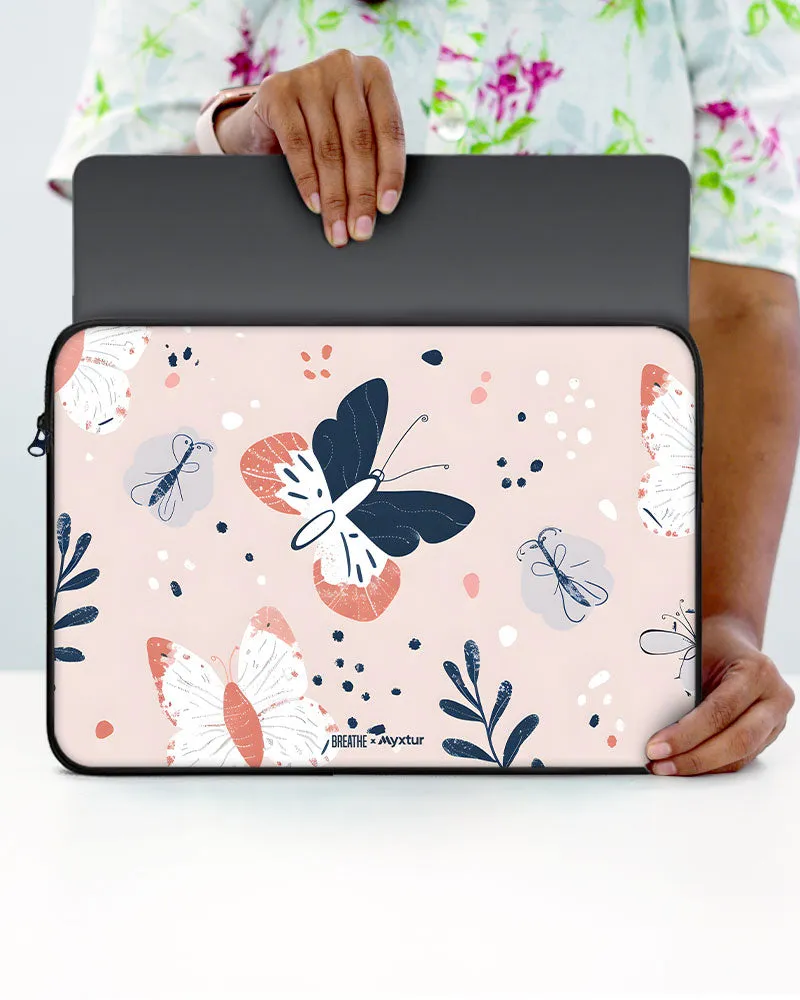 Pastel Flutter [BREATHE] MacBook / Laptop Sleeve