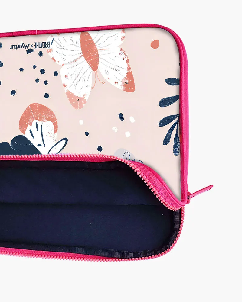 Pastel Flutter [BREATHE] MacBook / Laptop Sleeve