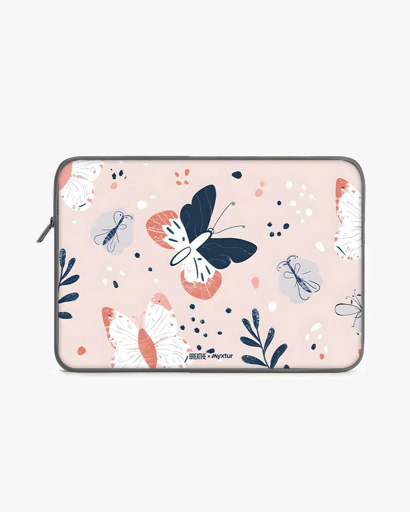 Pastel Flutter [BREATHE] MacBook / Laptop Sleeve