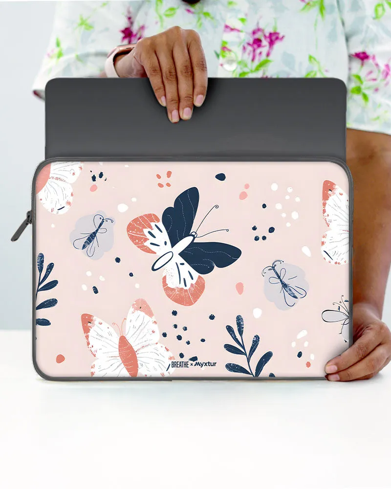 Pastel Flutter [BREATHE] MacBook / Laptop Sleeve