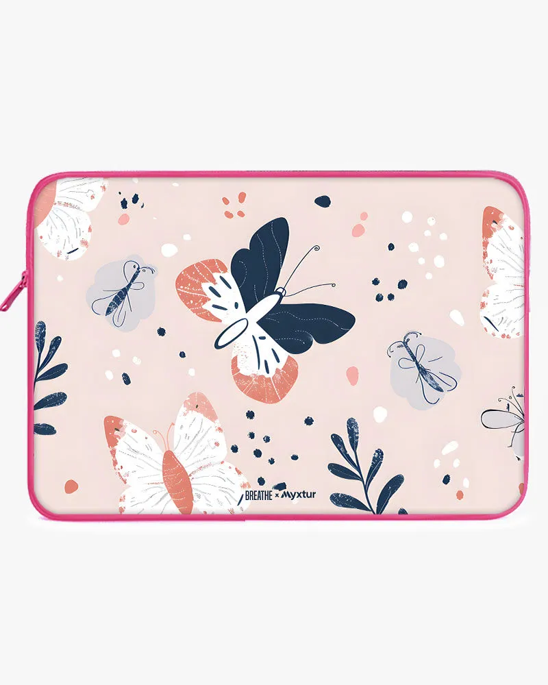Pastel Flutter [BREATHE] MacBook / Laptop Sleeve