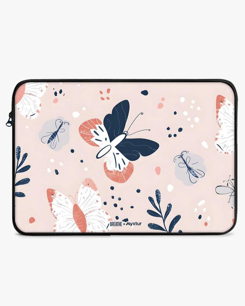 Pastel Flutter [BREATHE] MacBook / Laptop Sleeve