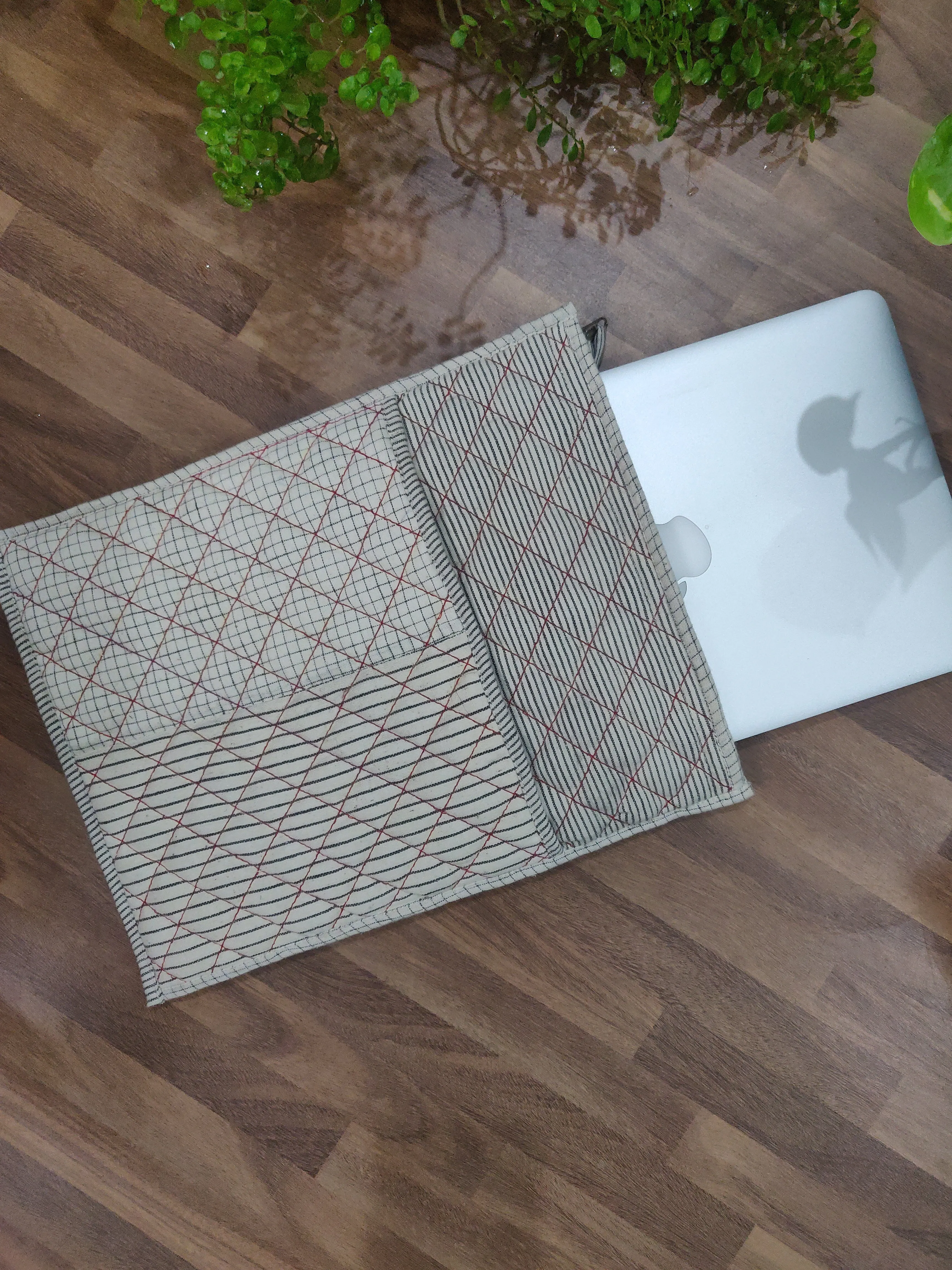Patchwork Quilted Laptop Sleeve