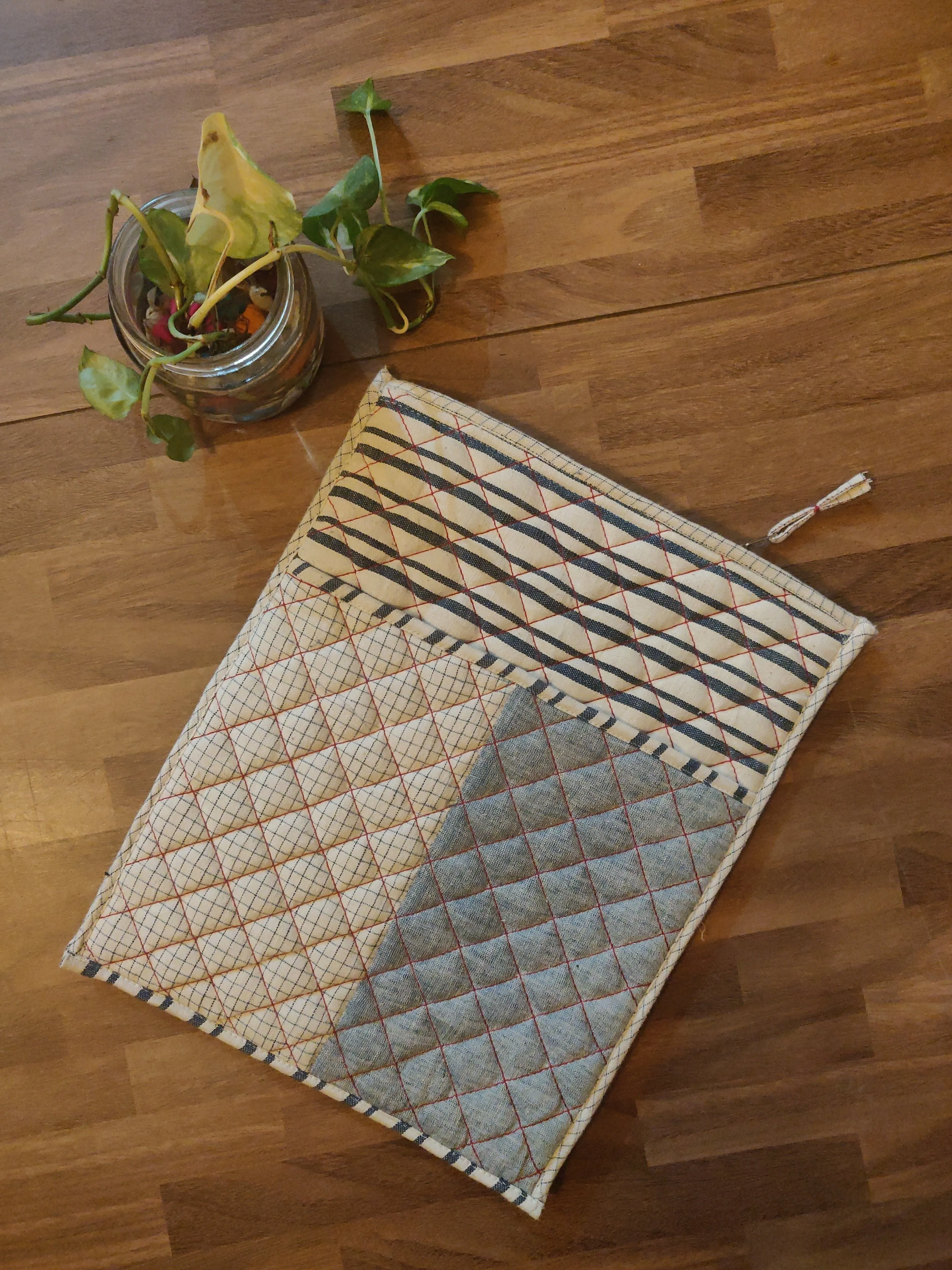 Patchwork Quilted Laptop Sleeve