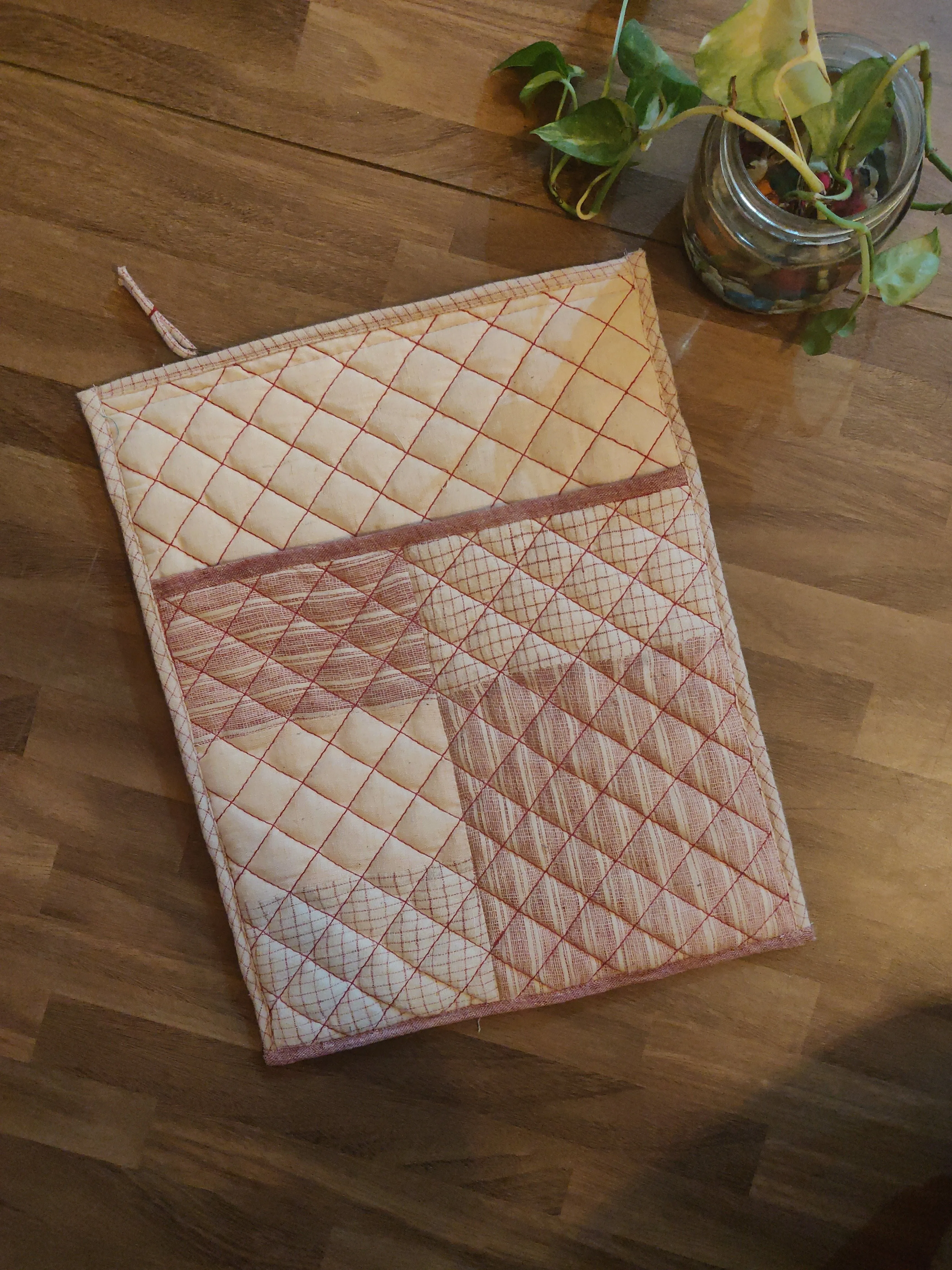 Patchwork Quilted Laptop Sleeve