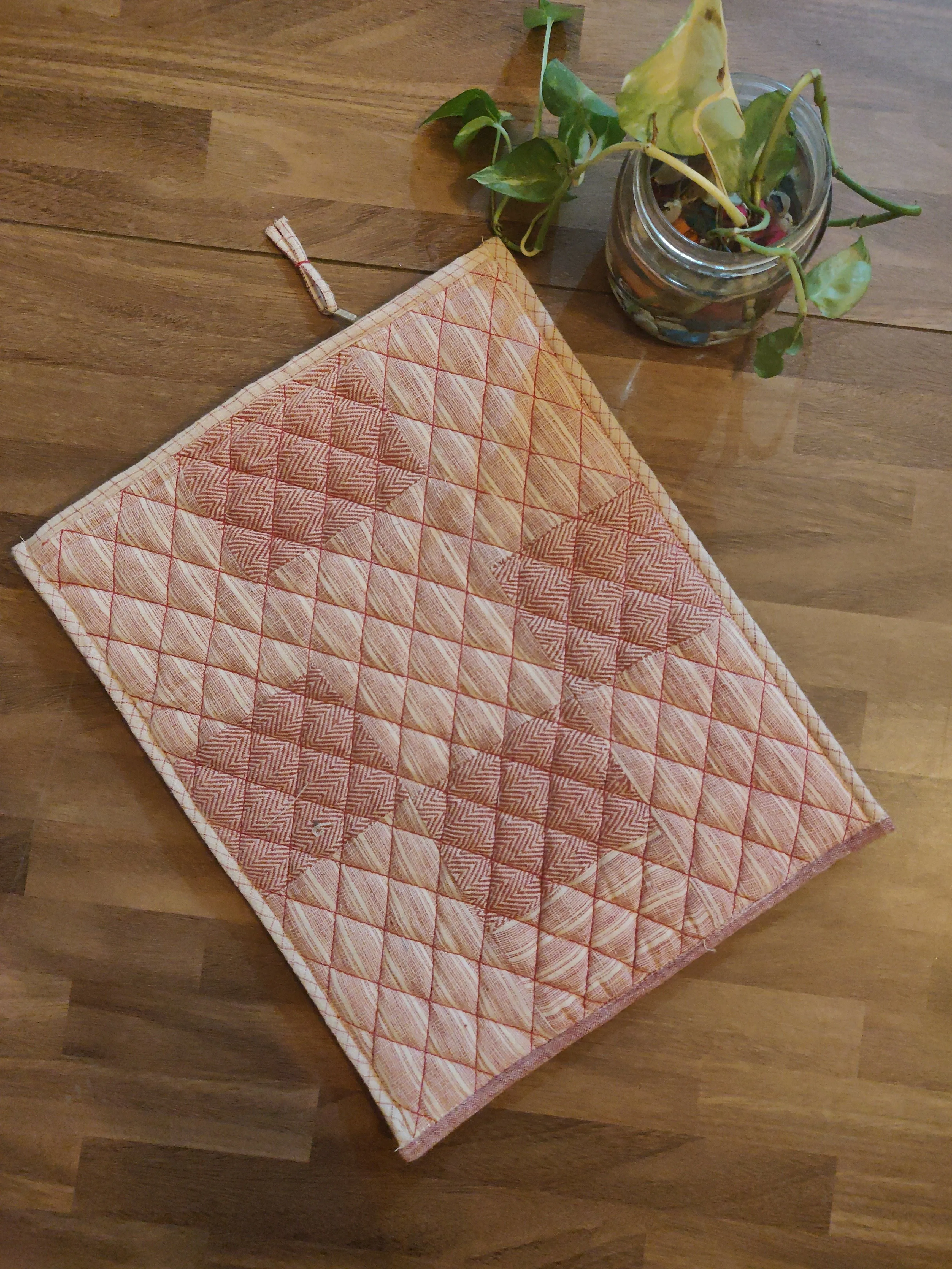 Patchwork Quilted Laptop Sleeve