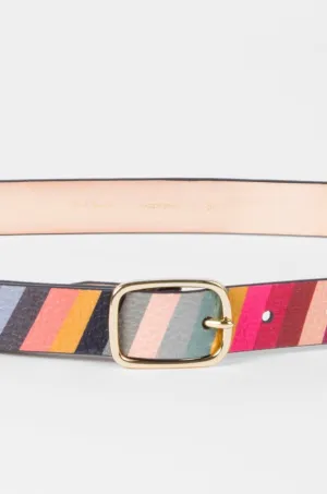 Paul Smith Multicolour Leather Belt