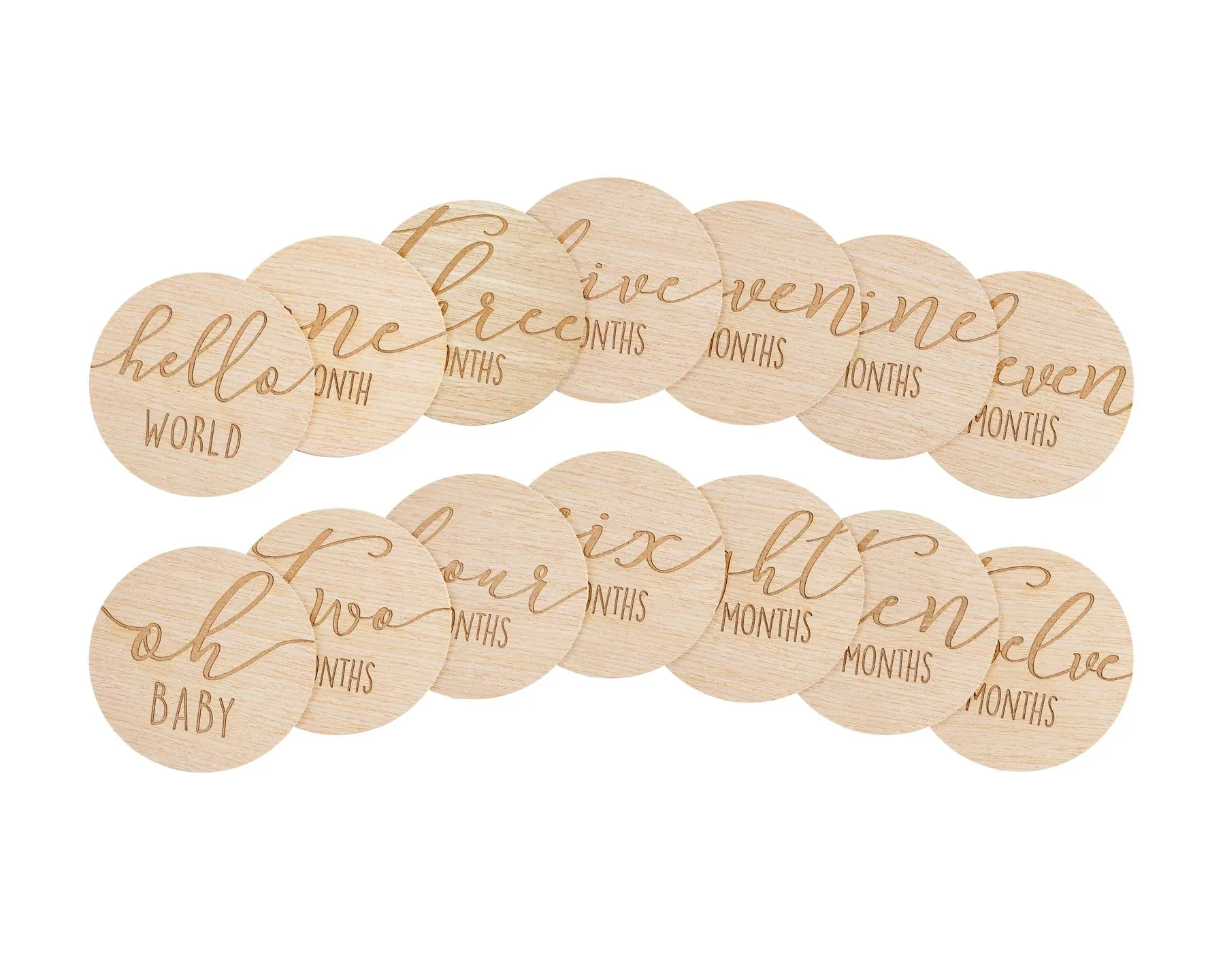 Pearhead - Wooden Reversible Milestone Photo Prop