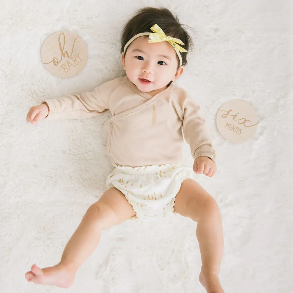 Pearhead - Wooden Reversible Milestone Photo Prop