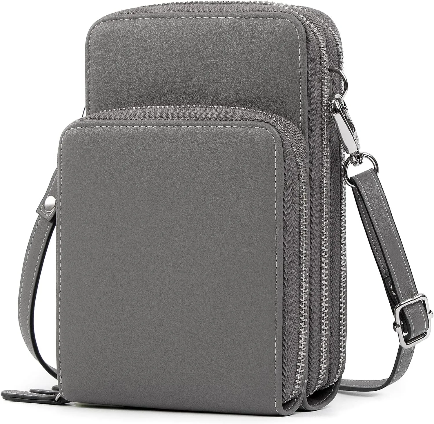 Pearl Angeli Small Crossbody Bag RFID Cellphone Wallet Purse Mini Ladies Handbag Purse with Shoulder Strap