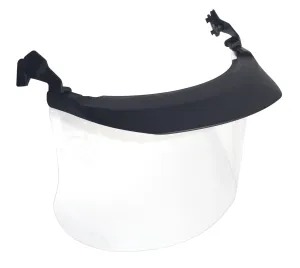 PELTOR Clear Acetate MultiVisor Faceshield System V4D-10P, with Anti-Fog Coating, Pack of 1