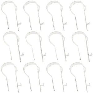 Pew Clips for Wedding Bows - Bulk Set of 12 Clips and Bow Holders - Wedding Ceremony and Church Decor