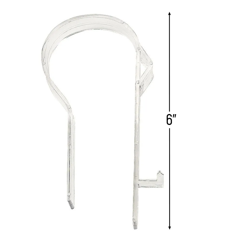 Pew Clips for Wedding Bows - Bulk Set of 12 Clips and Bow Holders - Wedding Ceremony and Church Decor