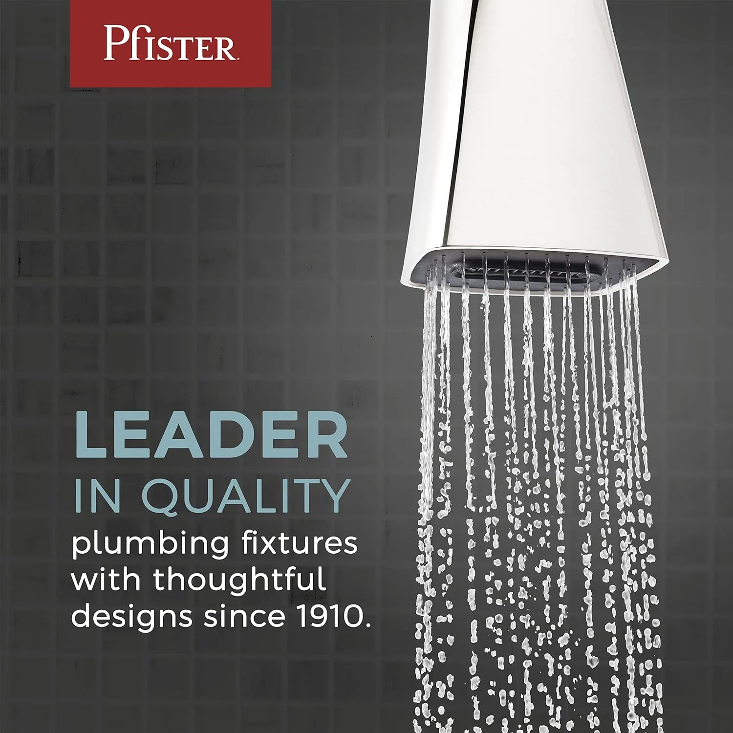 Pfister LG42-DF0C LG42DF0C Kenzo Single Control 4" Centerset Bathroom Faucet in Polished Chrome