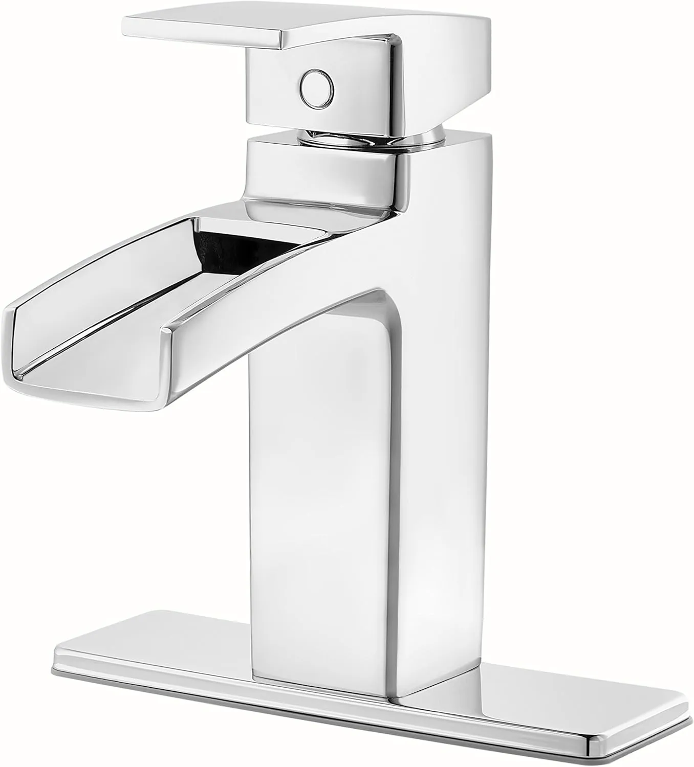 Pfister LG42-DF0C LG42DF0C Kenzo Single Control 4" Centerset Bathroom Faucet in Polished Chrome
