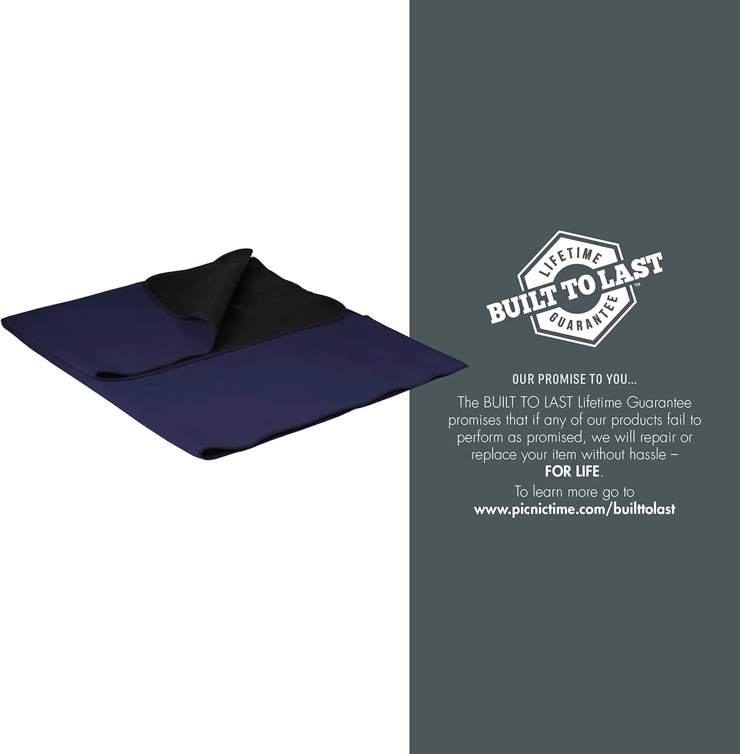 PICNIC TIME Blanket Tote Outdoor Picnic Blanket