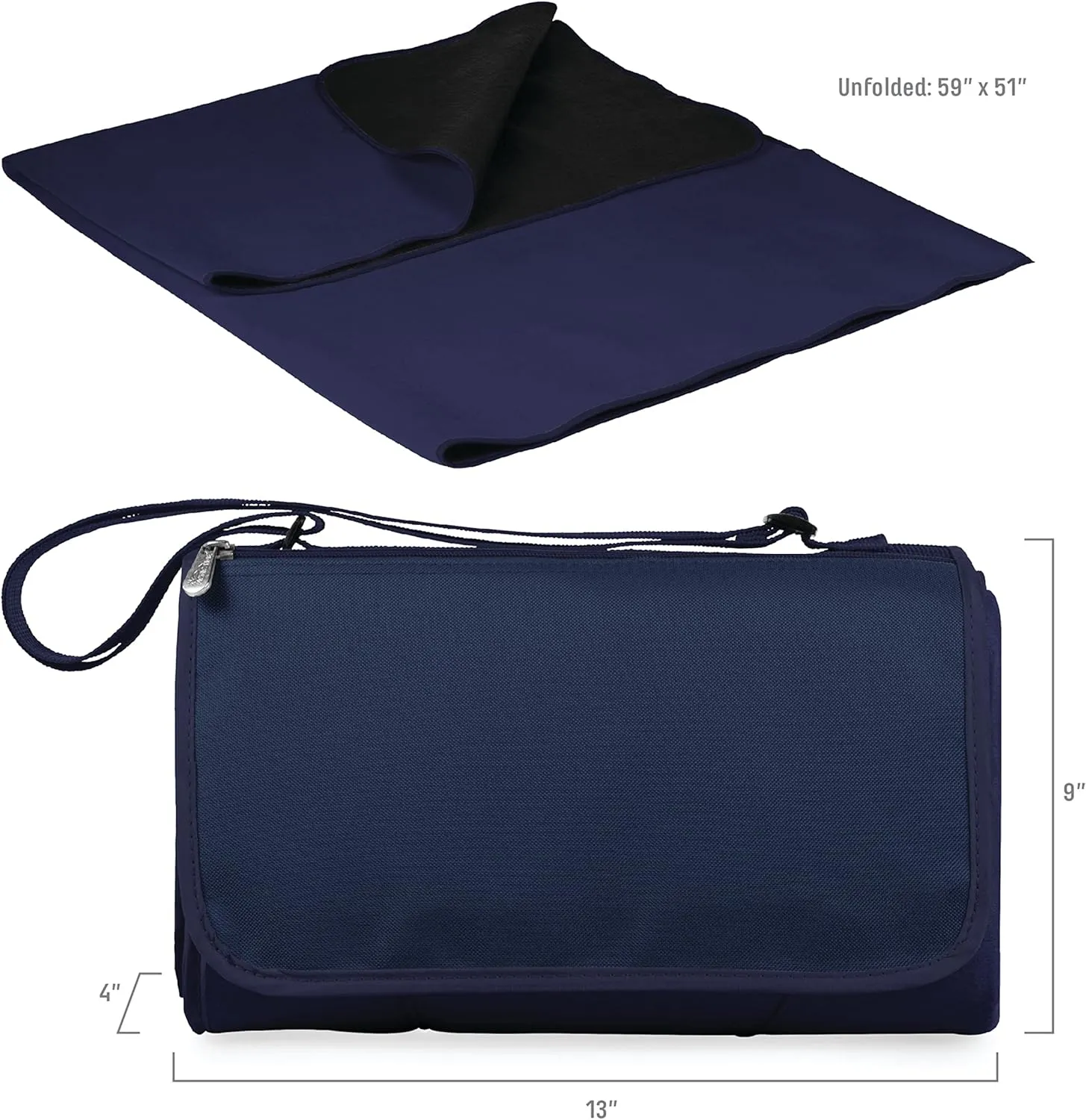 PICNIC TIME Blanket Tote Outdoor Picnic Blanket
