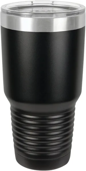 Polar Camel 30 oz. Stainless Steel Vacuum Insulated Tumbler (Black)