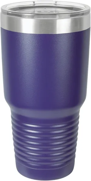 Polar Camel 30 oz. Stainless Steel Vacuum Insulated Tumbler (Purple)