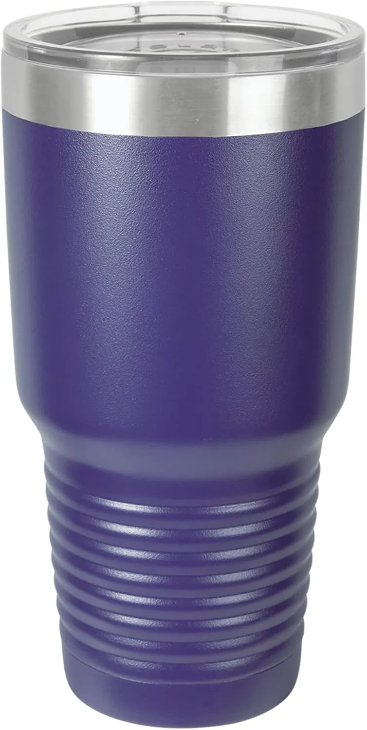 Polar Camel 30 oz. Stainless Steel Vacuum Insulated Tumbler (Purple)