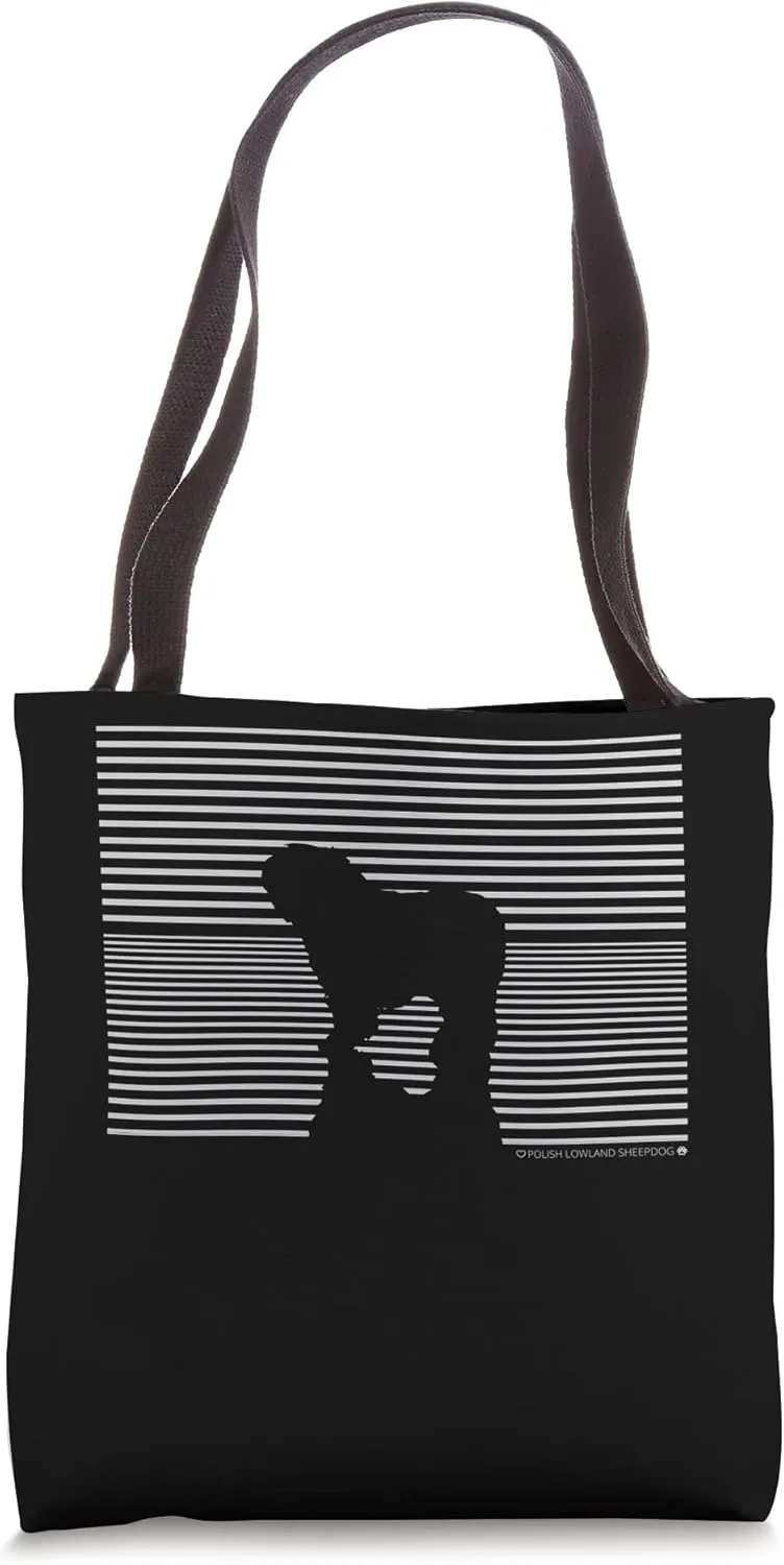 Polish Lowland Sheepdog Dog Love Tote Bag