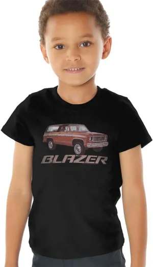 Popfunk American Car Logos Kids T-Shirt for Youth Toddler Boys and Girls Collection