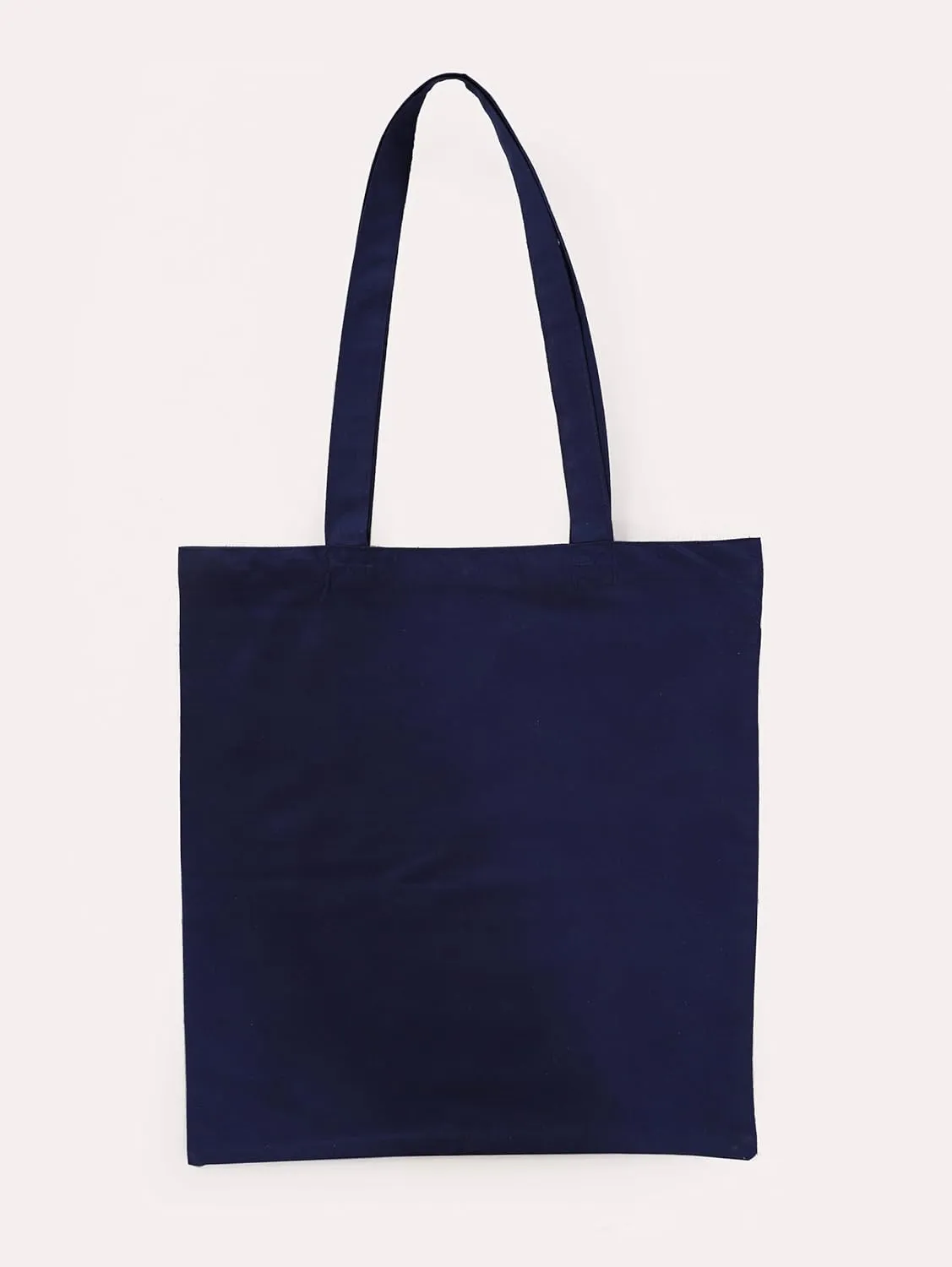 Popular Handicrafts 12 Pack Economical 14"x15" Cotton Tote Bag Lightweight Reusable Grocery Shopping Cloth Bags