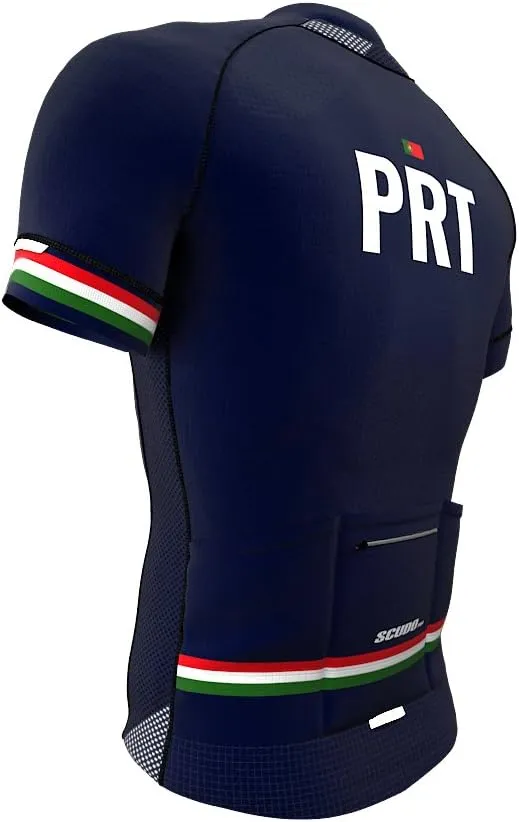 Portugal Code Short Sleeve Cycling PRO Jersey for Men