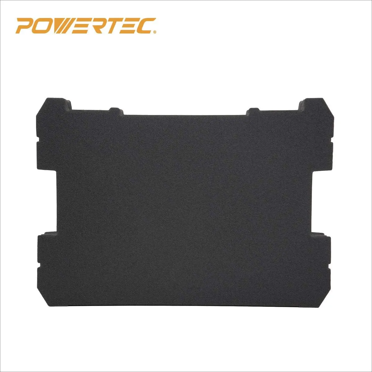 POWERTEC 2PCs Tool Box Foam Insert, Pluck Foam Tool Organizer for DEWALT DWST88801 TSTAK System, Customizable Foam Insert for Tool Case Fits DWST17808, DWST17807, DWST17805 (71585-P2)