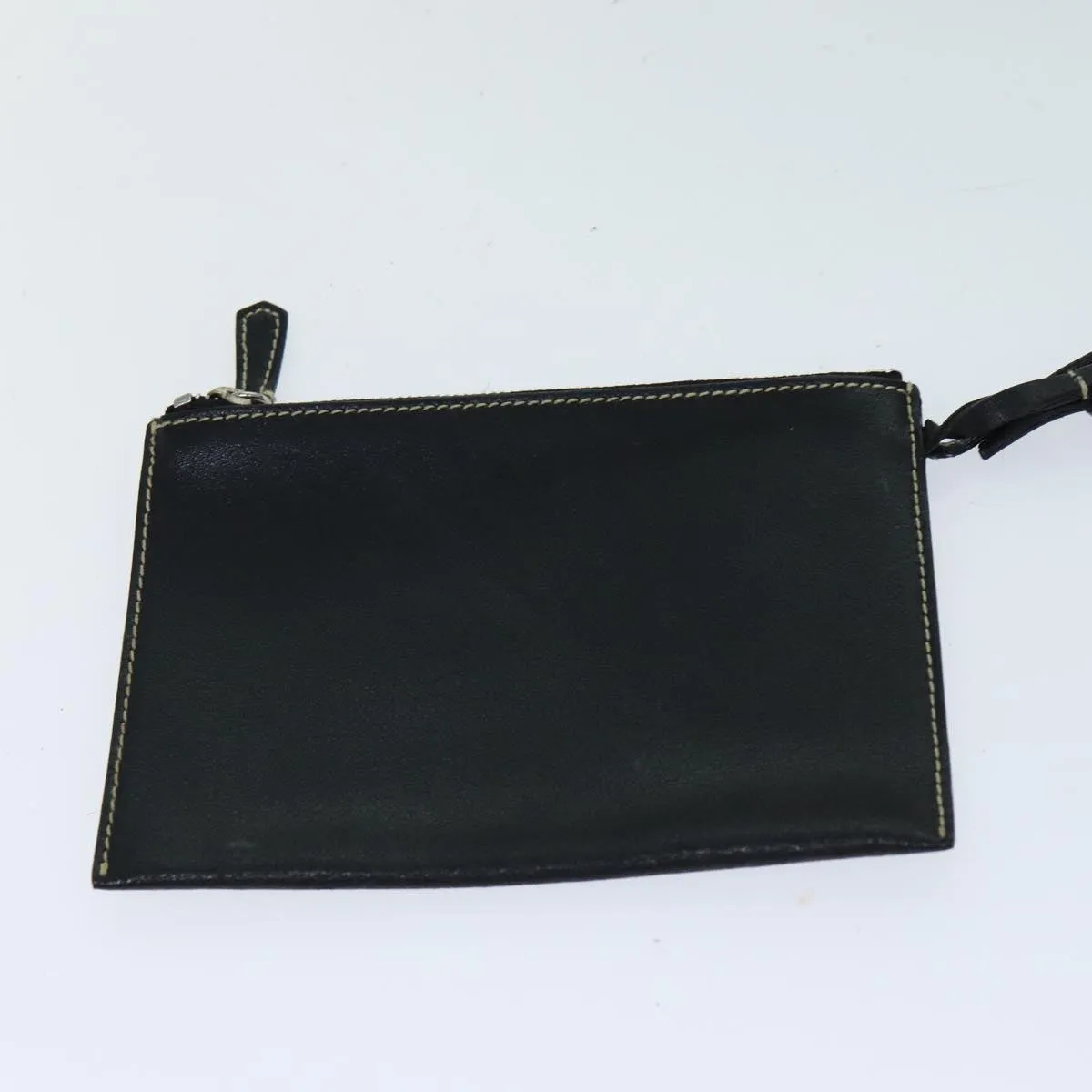 PRADA Tote Bag Leather Black fm3524