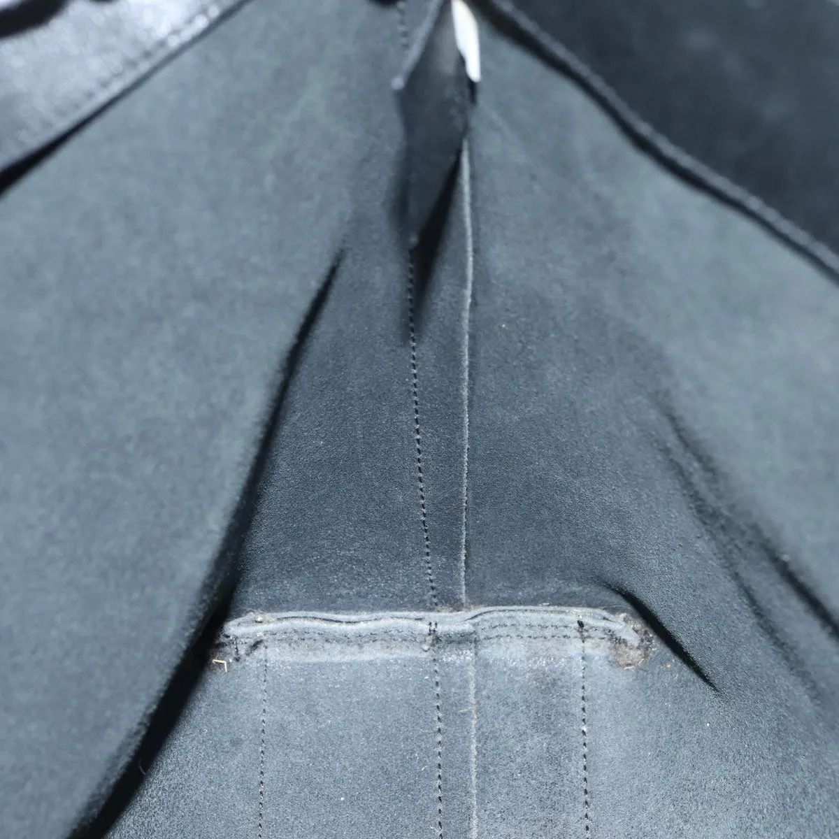 PRADA Tote Bag Leather Black fm3524