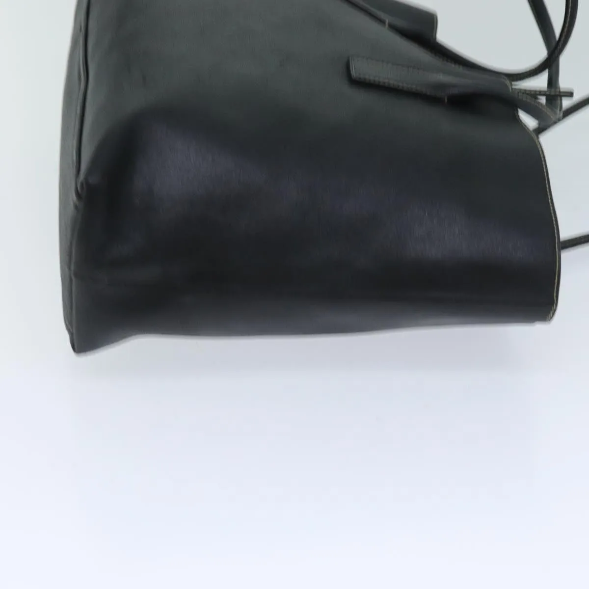 PRADA Tote Bag Leather Black fm3524