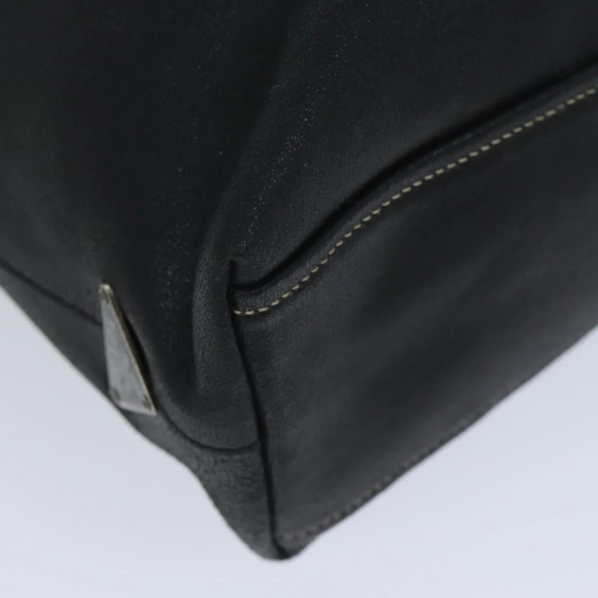 PRADA Tote Bag Leather Black fm3524