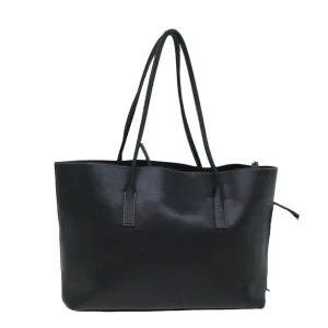 PRADA Tote Bag Leather Black fm3524